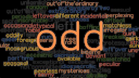 odd reason meaning|Odd Reason synonyms .